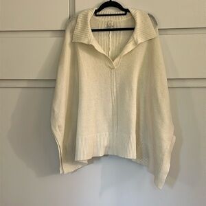 A new day Poncho Sweater